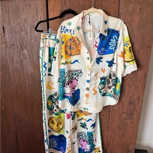 Commense Multicolor Kids Pajama Set